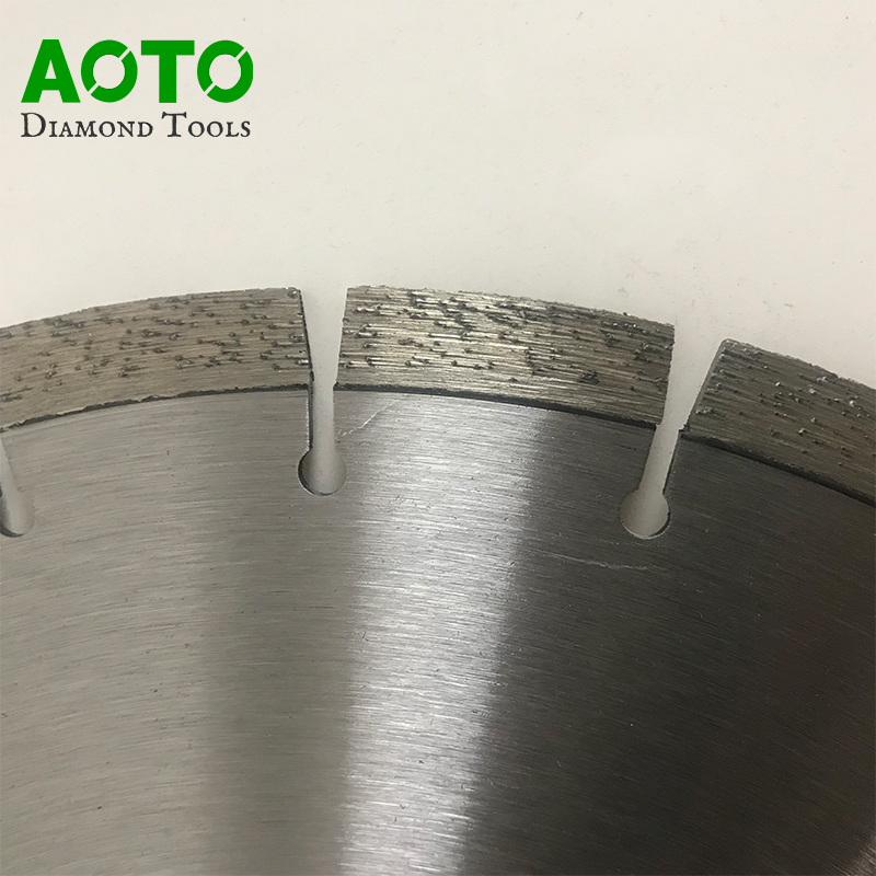 14 inch reinforced concrete cutting disc 25.4mm with pin hole