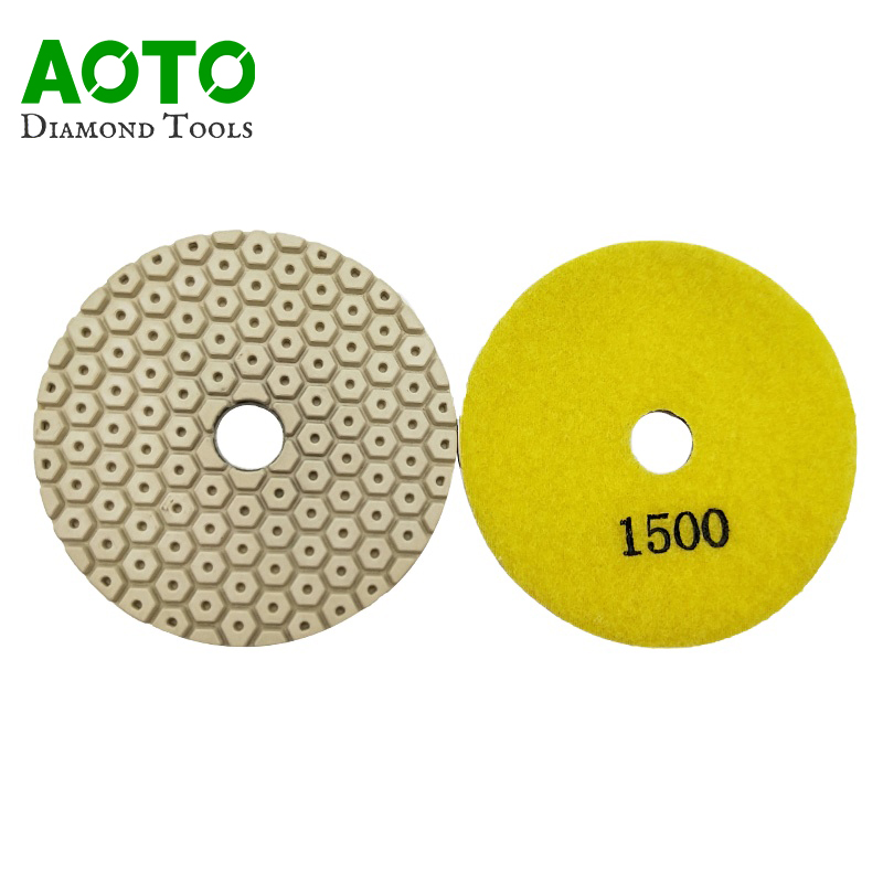 honeycomb polishing pads